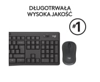 Logitech MK295 Silent Wireless grafitowy - 595519 - zdjęcie 12